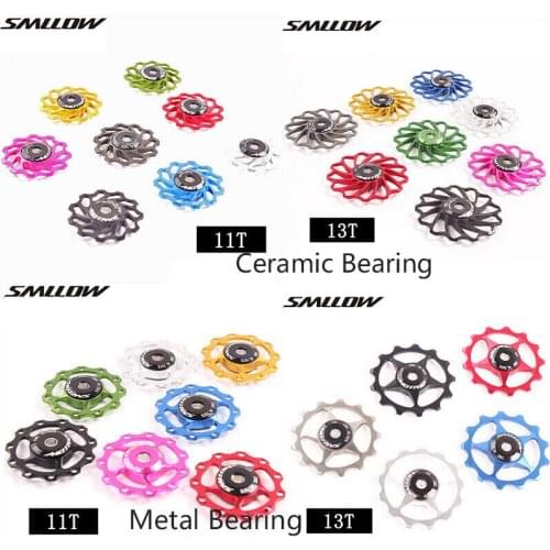 11T Aluminium/ Ceramic Rear Pulley Jockey Wheel Bearing for MTB Cycling Bike