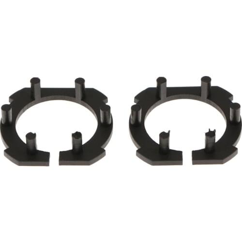 2Pcs H7 Adapter LED Headlight Bulb Holder Lamp Base For Mazda 3/5/6 M3/M5/M6