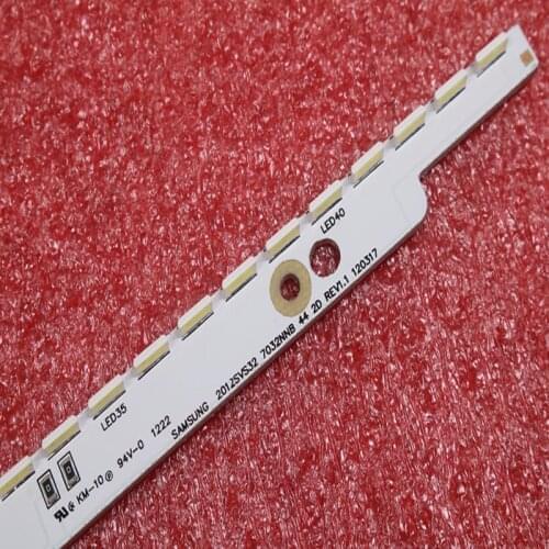 New 5 PCS/lot 44LED LED strip for samsung UA32ES5500 UE32ES6100 SLED 2012svs32 7032nnb 2D V1GE-320SM0-R1 32NNB-7032LED-MCPCB