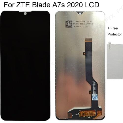 2 versions Test 6.5" AAA LCD For ZTE Blade A7s 2020 A7020 A7020RU LCD Display Touch Screen Digitizer Assembly Repair parts