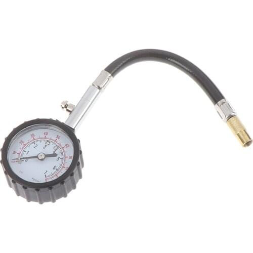 Long Tube Auto Car Bike Motor Tyre Air Pressure Gauge Meter Tire Pressure Gauge Meter Vehicle Tester Monitoring System