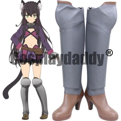 How Not to Summon a Demon Lord Isekai Maou to Shoukan Shoujo Dorei Majutstu Rem Galleu Anime Cosplay Shoes High Heels Boots X002