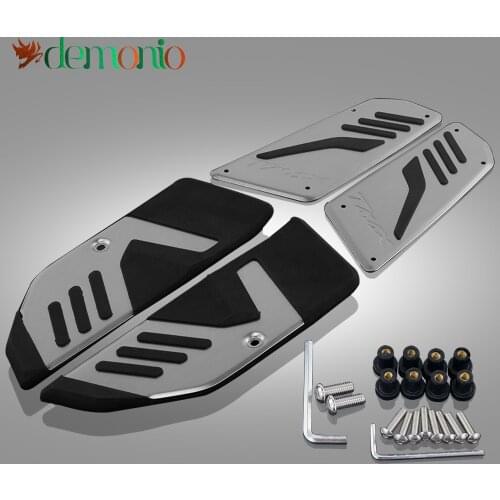 For YAMAHA Tmax 560 tmax560 tech max 2019 2020 Foot Mats Pads Front & Rear Motorcycle Footrest Pedal Plate Pedals for yamaha 20