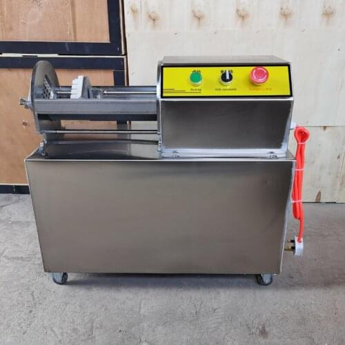 Electric French Fries Cutting Machine Commercial Automatic Vegetable Cutter Stainless Steel Potato Cucumber Strip Cutter