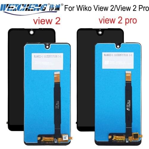 For Wiko View2 View 2 Pro LCD Display+Touch Screen Digitizer Mobile Phone Accessories+Tools