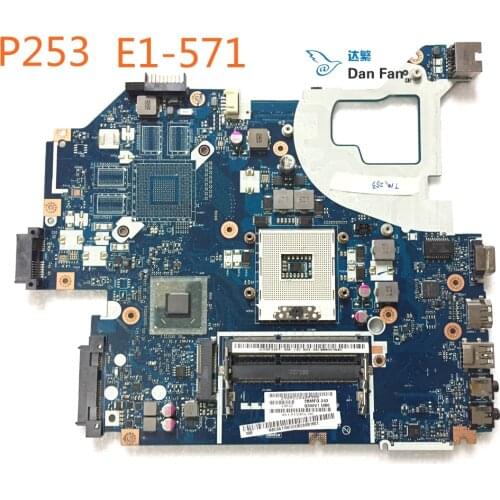 NBC0A11001 For ACER P253 P253-E E1-571 E1-531 Laptop Motherboard Q5WVH LA-7912P HM70 Mainboard 100%tested fully work