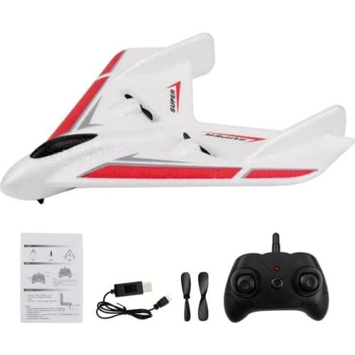 FX601 RC Plane Epp Foam Glider Airplane Three Axis 2.4G 2CH Remote Control Wingspan Aircraft Boys Children Toys