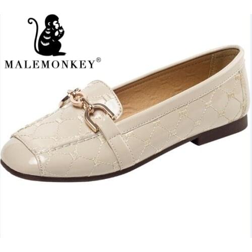 Male Monkey Single Shoes Female Doug 2019 Summer Granny Flat Shoes Joker New Late Night Shoes Web Celebrity Fairy Light