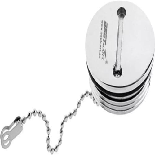 1.5 inch Marine Grade Stainless Steel Deck Fill Filler Cap Fuel Water With Rubber Gasket Sealing Boat Replacement Accessories