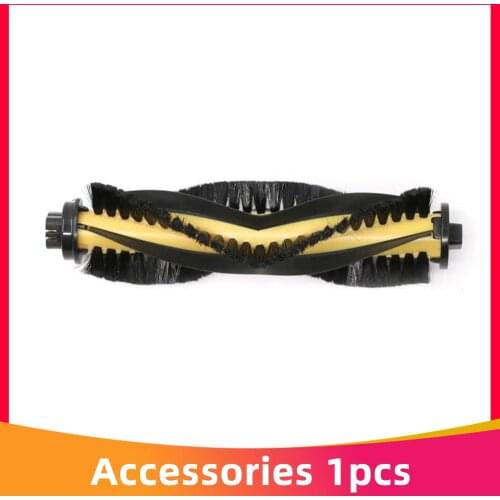 Main Roller Brush Replacement for Ecovacs Deebot N79 N79S Household Smart Robotic Vacuum Cleaner Accessories Yellow and Black