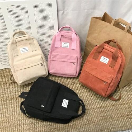 New Trend Backpack Fashion Casual Women Backpack College School Backpack Harajuku Travel School Bags Teenage Girls Shoulder Bag
