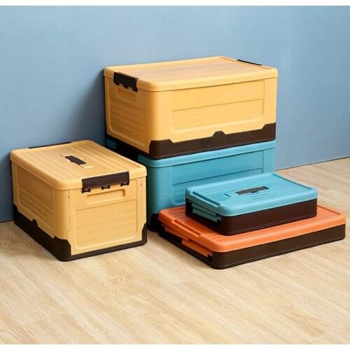 Foldable Storage Box Large Capacity Clothes Organizer Stackable Toys Books Stationery Storage Box Sundries Basket Home Organizer