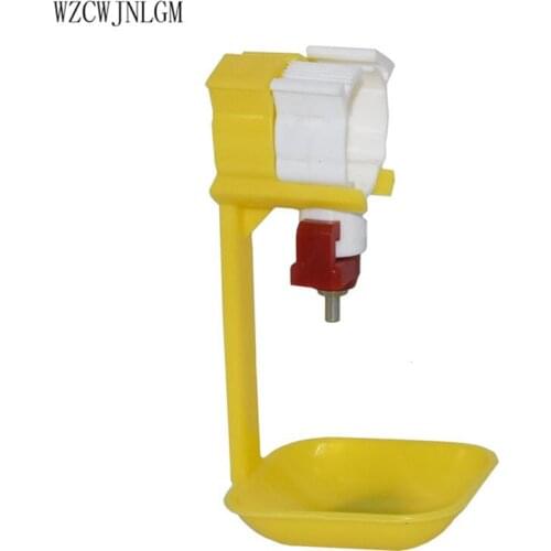 Poultry Chicken Nipple Cups Pipe Diameter 25mm Chicken Waterer Hanging Cup Chicken Nipple Drinker Poultry Feeding Supplies 10pcs