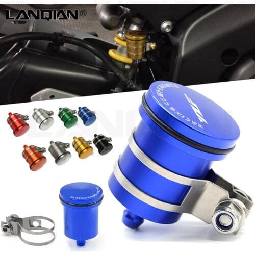 YZF R1 YZF R3 YZF R6 Motorcycle Rear Brake Fluid Reservoir Clutch Tank Oil Fluid Cup For Yamaha YZF R1 R3 R6 YZF R125 YZFR15 R25