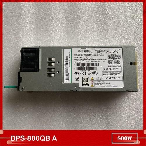 100% Test for Power Supply for INSPUR NC5800 800W DPS-800QB A 856-851445-202-C Work Good
