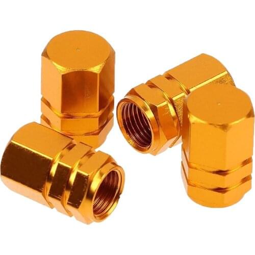 8Pcs/set Aluminum Alloy Universal Car Wheel Tire Tyre Air Valve Stem Caps Dust Cover