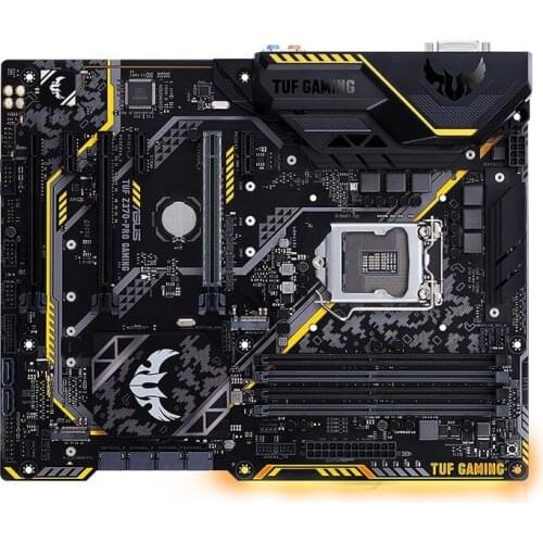 Asus TUF Z370-PRO GAMING Desktop Motherboard Z370 Socket LGA 1151 i7 i5 i3 DDR4 USB3.0 Used motherboard
