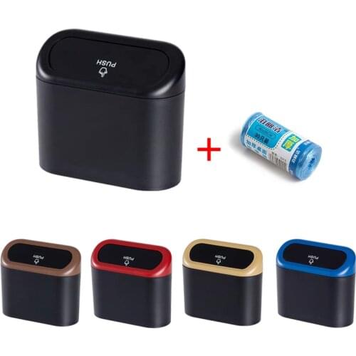 Car Trash Can Fit for BMW/Honda/Toyota/Hyundai/VW/Kia/Nissan Free garbage bags Multi-purpose Trash bin