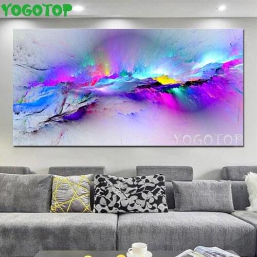 Large diamond painting Colorful Clouds Abstract lines 5d diy diamond embroidery full square round drill 3d diamond mosaic,YY4742