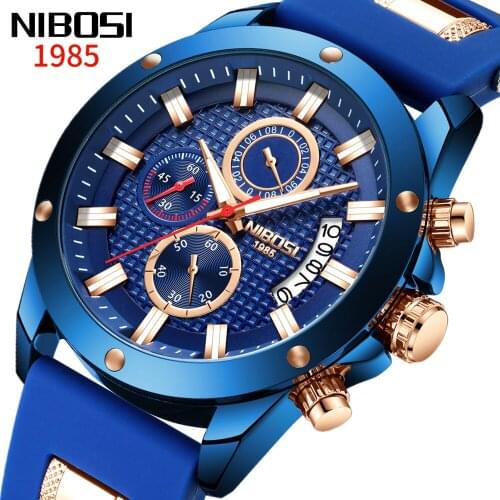 NIBOSI 2333 VIP Sport Mens Watches Relogio Masculino