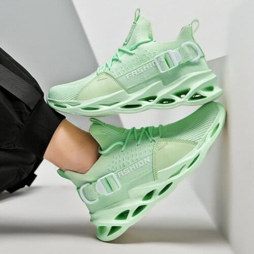 Fashion Women Breathable Couple Shoes Male Vulcanize Mesh Slip- Flat-Soled Walking Sneakers Casual Lace-up Shoes Large Size36-46