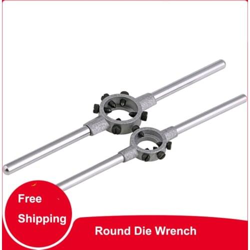 Round Die Wrench Rack Teeth Round Plate Teeth Cutter Hand Metric Round die Frame Hinge Hand Tapping tools