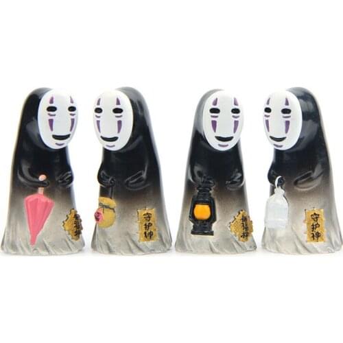 Hayao Miyazaki Japanese Animation Series Fridge Magnet The Spirited Away No Face Man Magnets for Refrigerators Cute Home Decor