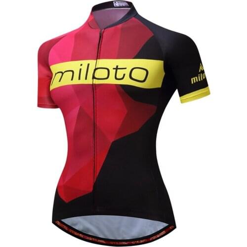 MILOTO 2020 new Women Cycling Jersey Mtb Bicycle Clothing Bike Wear Clothes Short Maillot Roupa Ropa De Ciclismo Hombre
