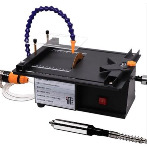 Multifunctional Gem jade cutting carving polishing machine Bench grinder