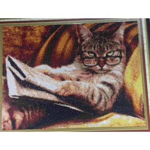 Cat animal DIY Crystal 5D full plastic diamond painting embroidery machine glue cross stitch kit art 3D mosaic square rhinestone