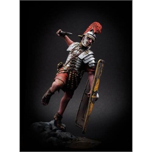 New Unassembled 1:24 75mm Roman ancient winter Figures Resin Kit DIY Toys Unpainted kits