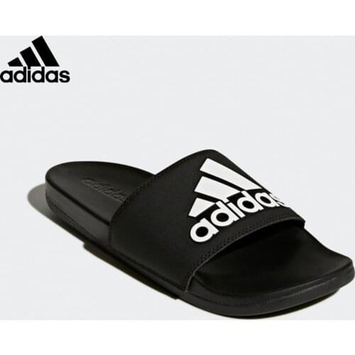 Original Adidas Adilette Comfort Black Male Slippers CG3425