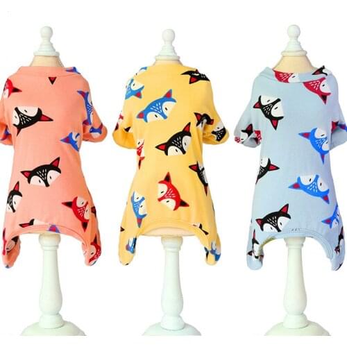 Dog Pajamas Pet Clothing for Dogs Jumpsuit Soft Warm Dog Coats Jackets Cat Pet Clothes for Dogs Clothing Pets Outfit Ropa Perro