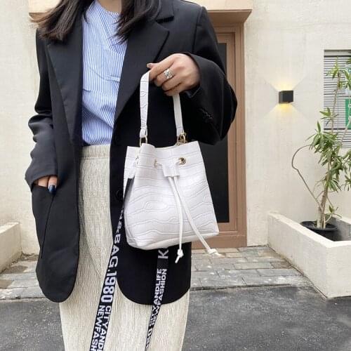 Bucket Crossbody Bag For Women Handbag Coin Purse Fashion Leather Mobile Female Purse Summer Classic Cute Student Lovely Phone