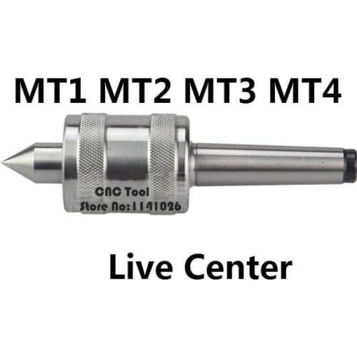 1PCS Precision MT1 MT2 MT3 MT4 live center diameter Long Nose Live Center Morse Taper Bearing For Lathe Turning Tool