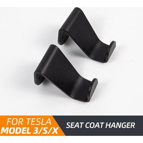 2021 Car Seat Headrest Hook Hanger Holder 2PCS/SET Fit for Tesla Model 3/S/X/Y All applicable car accessories