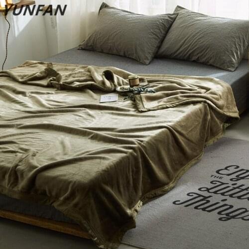 High Quality Super Soft Coral Fleece Microfiber Bed Couch Blanket Superior Ultra-Plush Fleece Thick Blankets twin queen king bed