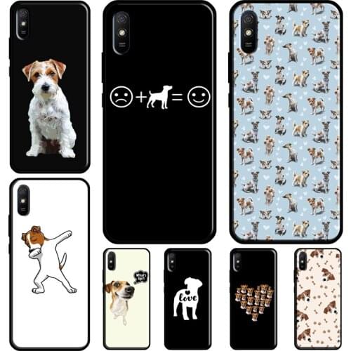 Jack Russell Terrier Dog Funny Case For Redmi Note 10 Pro Cover For Redmi Note 9 8 Pro 8T 9S Coque For Redmi 9C 9A 9T 8A 7A