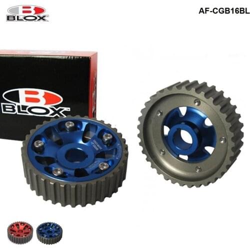 Blox 2Pcs Adjustable Cam Gears Alloy Timing Gear for HONDA Integra B20 B21 B-Series 88-00 Inlet and Exhaust AF-CGB16