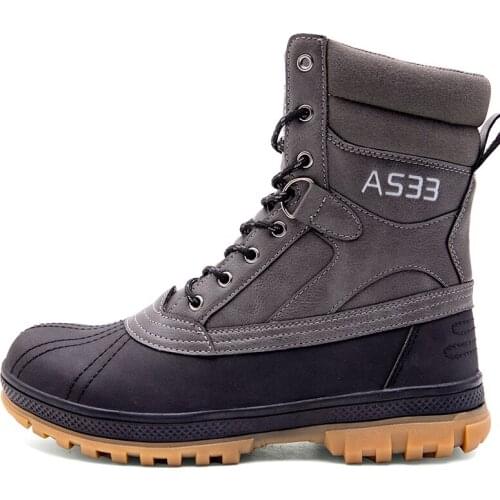 Brand Mens Military Boots High Top Outdoor Hiking Shoes Men Anti-collision Quality Army Tactical Boots Big Size 39-48