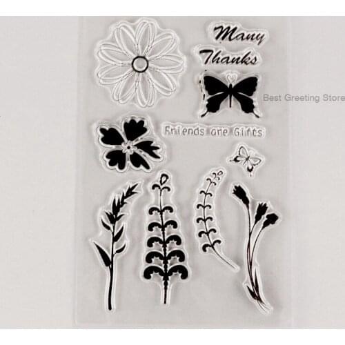 Friends are gifts stamps flower scrapbooking stamps card making
