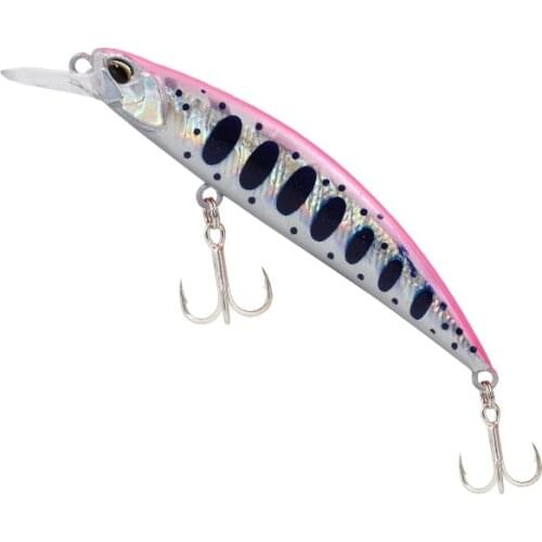 1PCS Artificial Fish Wobblers for Trolling Fishing Lures 80mm/12g Lifelike Sinking Sea Bass Hard Bait Fishing Accessories Jig