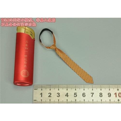 1/6 Scale GK018 Golden Tie Model for 12" Action Figure