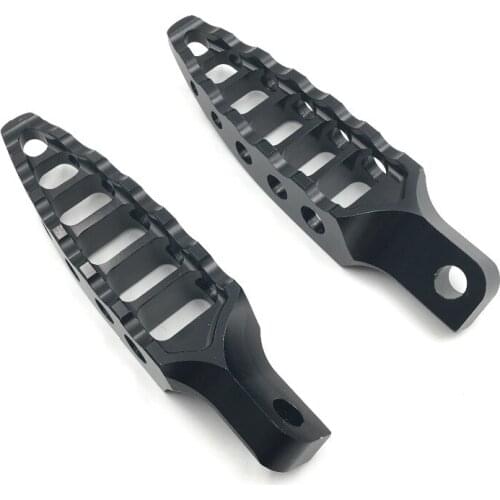 Motorcycle Black CNC Male-Mount Footrests Foot Pegs Protective For Harley Sportster 883 1200 Dyna Softail Touring 1993-2016