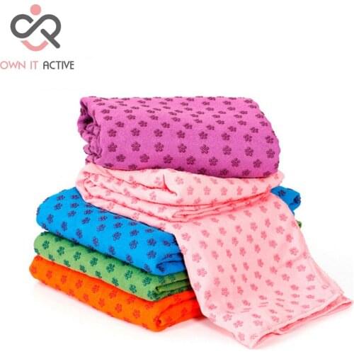 Yoga Blanket sweat microfiber thick blanket aseptic fitness machine washable slip resistance Yoga towel drop shipping M061