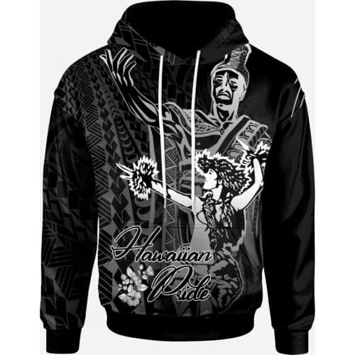 Polynesian God Animal Tattoo Viking 3D All Printed Hoodie Man Women A45 Harajuku Outwear Zipper Pullover Sweatshirt Casual