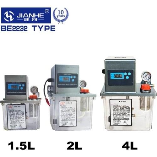 BE2232 type Full set central lubrication system with 13 Lubrication point Grease Lubrication Pump For CNC Machine