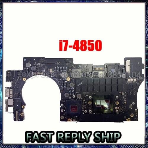 System board Test ok A1398 Motherboard for Macbook Pro Retina 15.4" 2.8 GHZ 16 GB logic board 820-3787-A 2013-2014