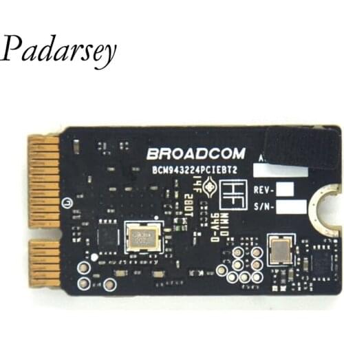 Padarsey Replacement WiFi Bluetooth Broadcom Air Port Card BCM943224PCIEBT2 Compatible for MacBook Air 11" A1370 and 13" A1369