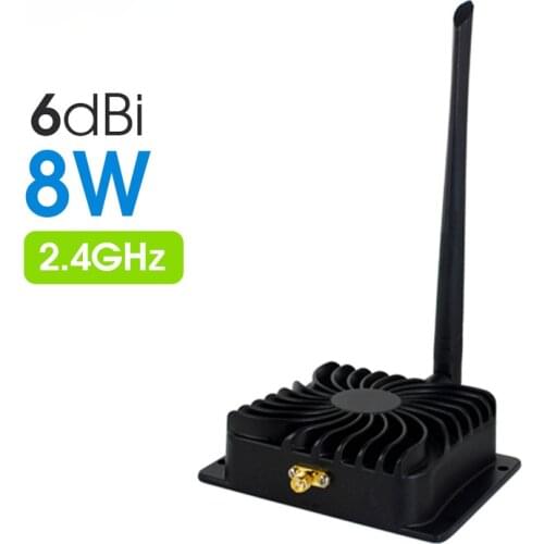 8W 2.4GHz WiFi Power Amplifier 5GHz 5W Signal Booster Wireless Range Repeater for Wi-Fi Router Accessories Antenna